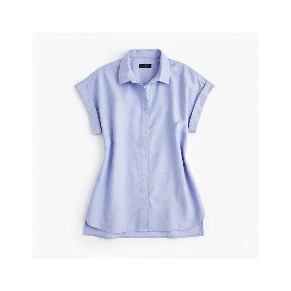 J.Crew Cotton‎ Popling Shirt Size Small